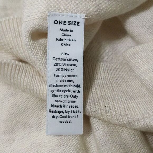 💐nordstrom Shawls/Cover Up/Poncho One Size - Picture 4 of 5